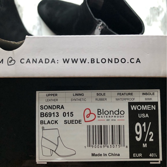 Blondo Sondra Waterproof Ankle Boots - Picture 2 of 7